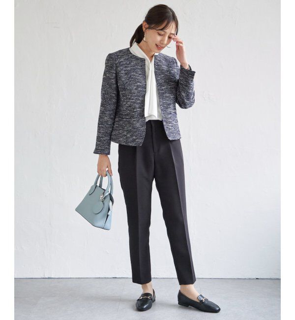 IKKA LOUNGE「【フォーマル対応】ファンシーツイードジャケット」|その他|