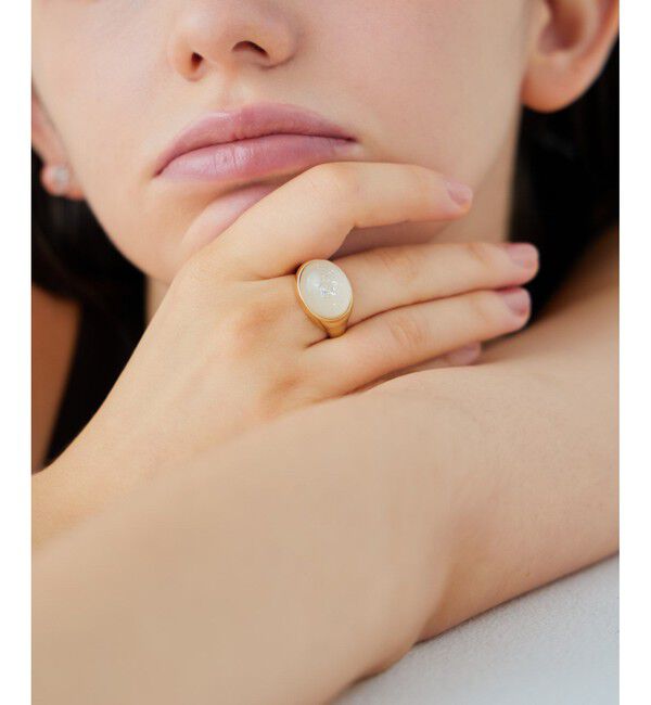 ete「スノードームリング」|リング|