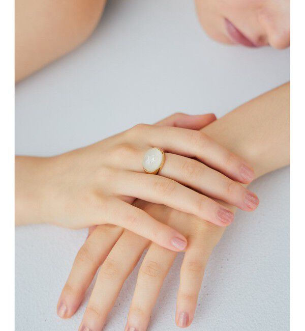 ete「スノードームリング」|リング|