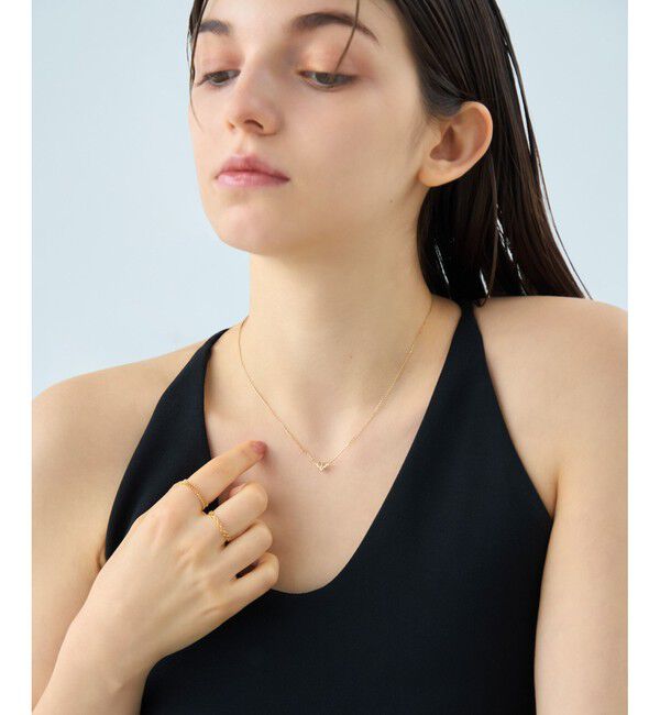 ete「[レースライン] K18YG ネックレス」|ネックレス|