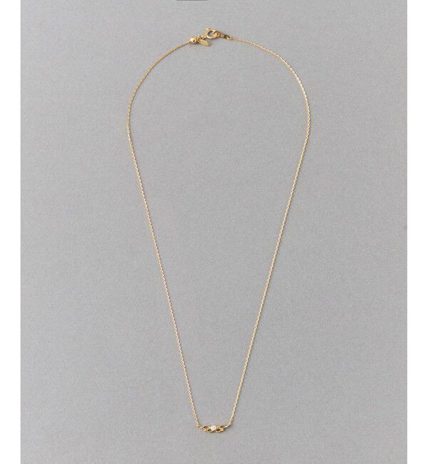 ete「[レースライン] K18YG ダイヤモンド ネックレス」|ネックレス|