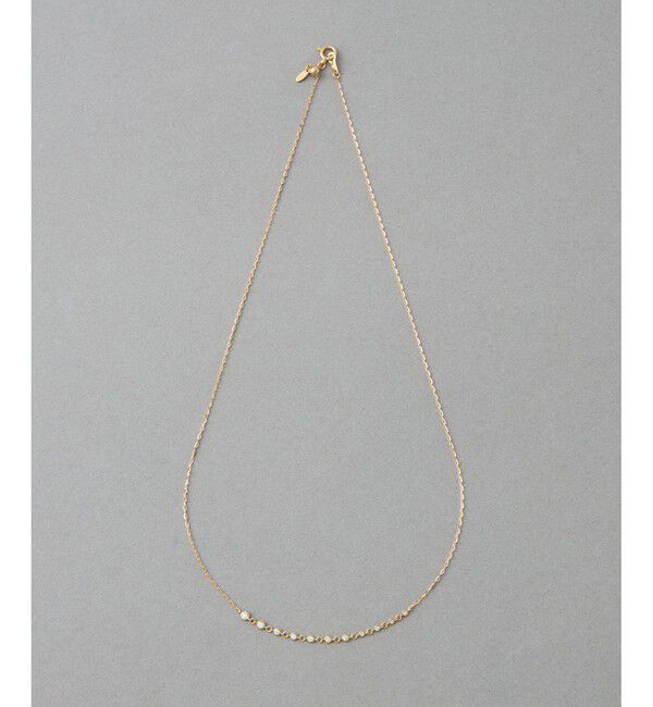 ete「[デュー] K18YG ダイヤモンド ネックレス」|ネックレス|