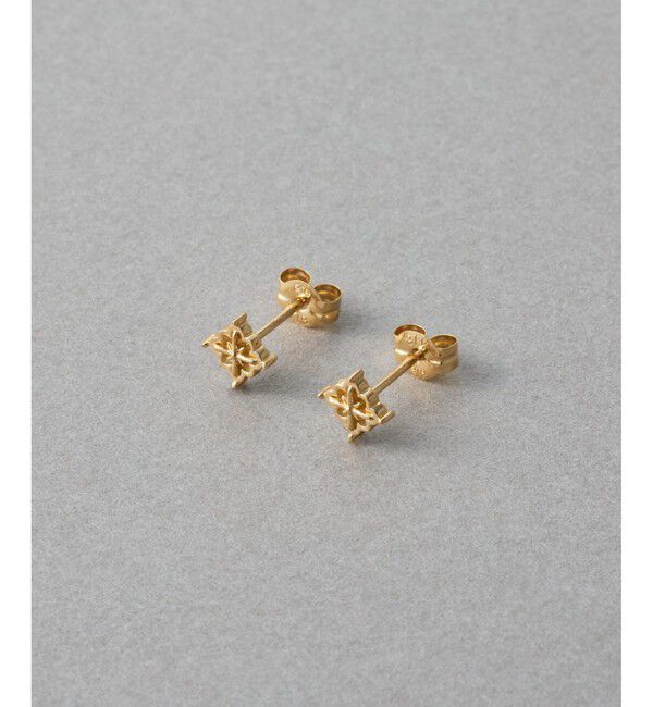 ete「[レースライン] K18YG ピアス」|ピアス|