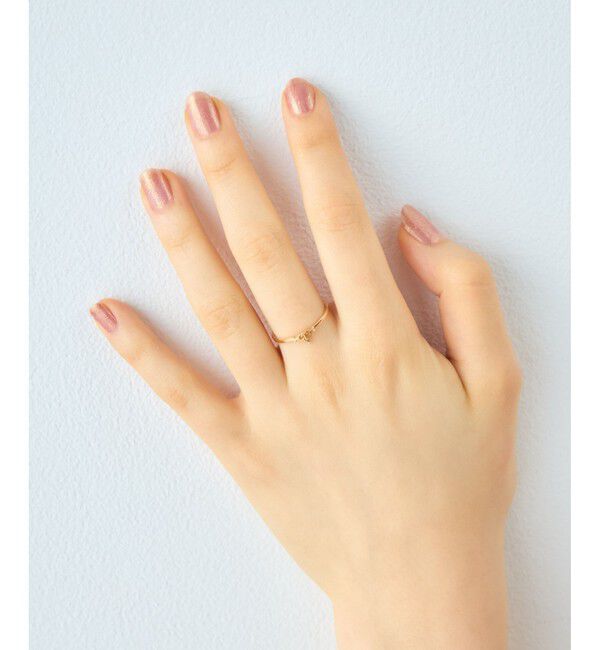 ete「[レースライン] K18YG リング」|リング|