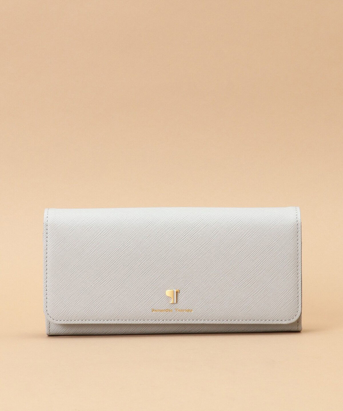 Samantha Thavasa「Pomme d'espoir ポムディスポワール バイカラー長財布」|財布|ライトグレー