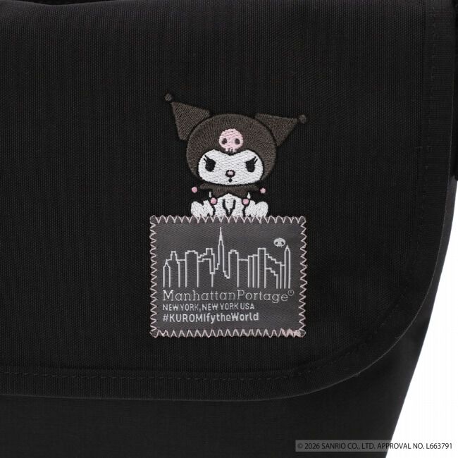 Manhattan Portage「CASUAL MESSENGER SLIM BP W/DIV MGNT 500D CORDURA KRM」|ショルダー・メッセンジャー|