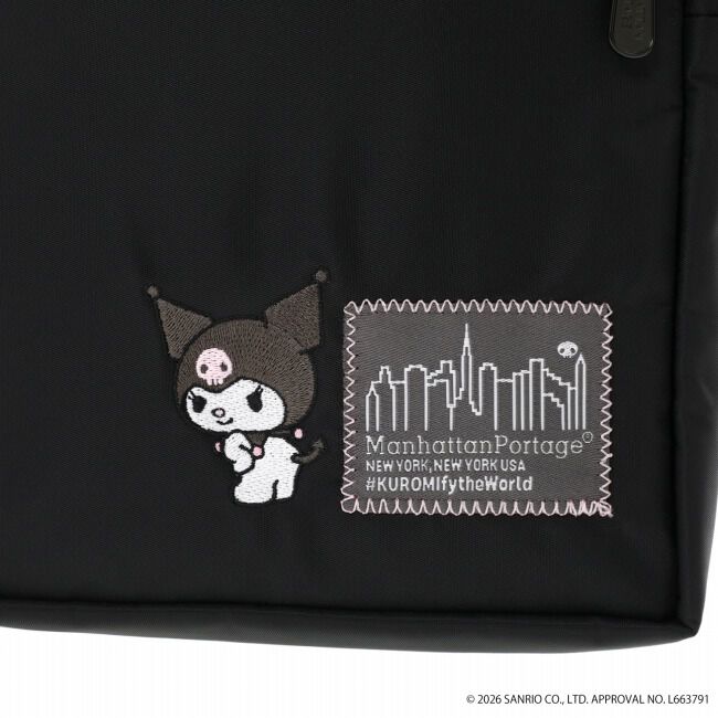 Manhattan Portage「CITY LIGHTS (SM) W/PL VER 2 BP FLIGHT NYLON BACKING KRM」|ショルダー・メッセンジャー|