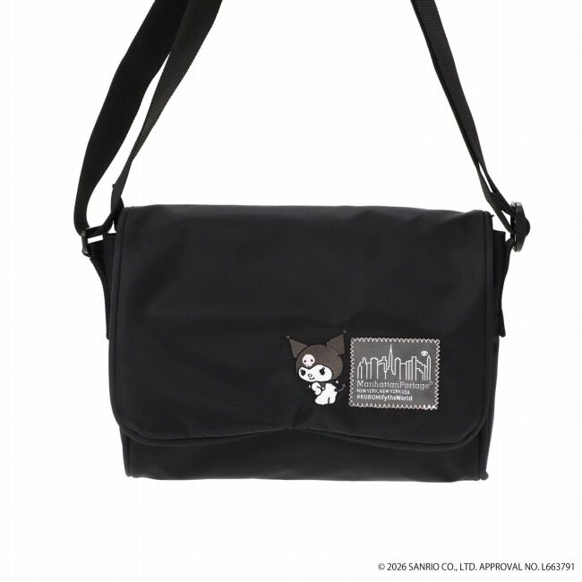 Manhattan Portage「WHITEHALL SHOULDER MGNT FLIGHT NYLON BACKING KUROMI」|ショルダー・メッセンジャー|