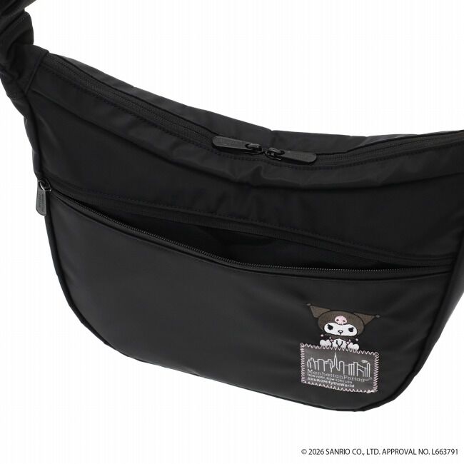 Manhattan Portage「DUET SHOULDER BAG FLIGHT NYLON BACKING KRM」|ショルダー・メッセンジャー|