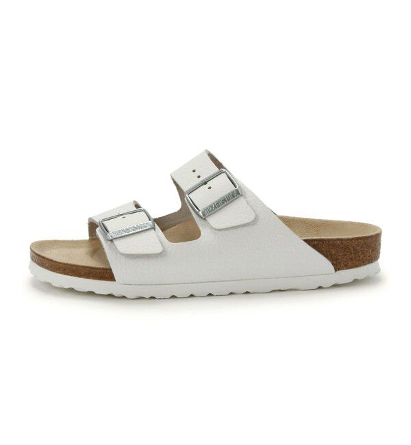 BIRKENSTOCK「【ビルケンシュトック】アリゾナ/ホワイト ナチュラルレザー/サンダル メンズ レディース」|サンダル|