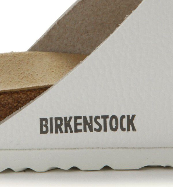 BIRKENSTOCK「【ビルケンシュトック】アリゾナ/ホワイト ナチュラルレザー/サンダル メンズ レディース」|サンダル|