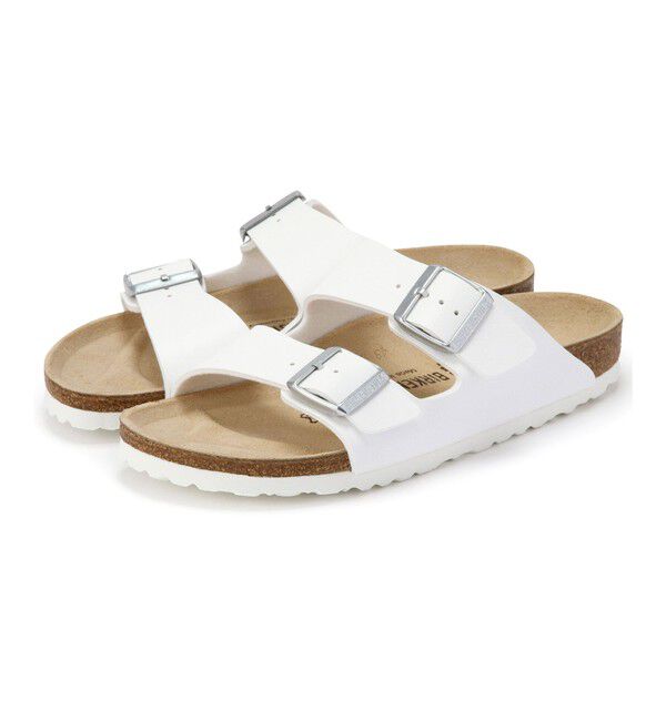 BIRKENSTOCK「【ビルケンシュトック】アリゾナ/ホワイト ビルコフロー/サンダル メンズ レディース」|サンダル|