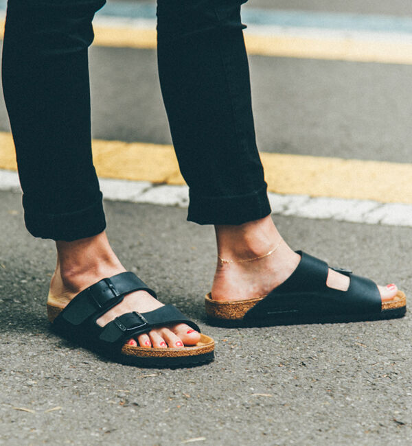 BIRKENSTOCK「【ビルケンシュトック】アリゾナ/ブラック ビルコフロー/サンダル メンズ レディース」|サンダル|