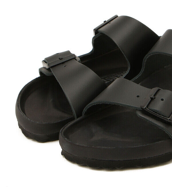 BIRKENSTOCK「【ビルケンシュトック】アリゾナ エクスクィジット/ブラック ナチュラルレザー/サンダル レディース」|サンダル|