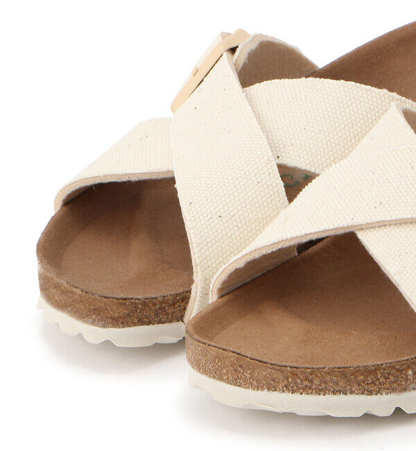 BIRKENSTOCK「【ビルケンシュトック】シエナ/エッグシェル ビルコフロー ヴィーガン/サンダル レディース」|サンダル|