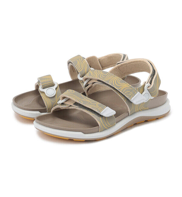 BIRKENSTOCK「【ビルケンシュトック】カラハリ CE/フェイディドカーキ ポリウレタン/サンダル メンズ レディース」|サンダル|カーキ