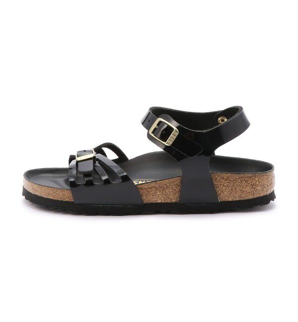 BIRKENSTOCK「【ビルケンシュトック】バリ ハーフエクスクィジット/パテントブラック ビルコフロー/サンダル」|サンダル|