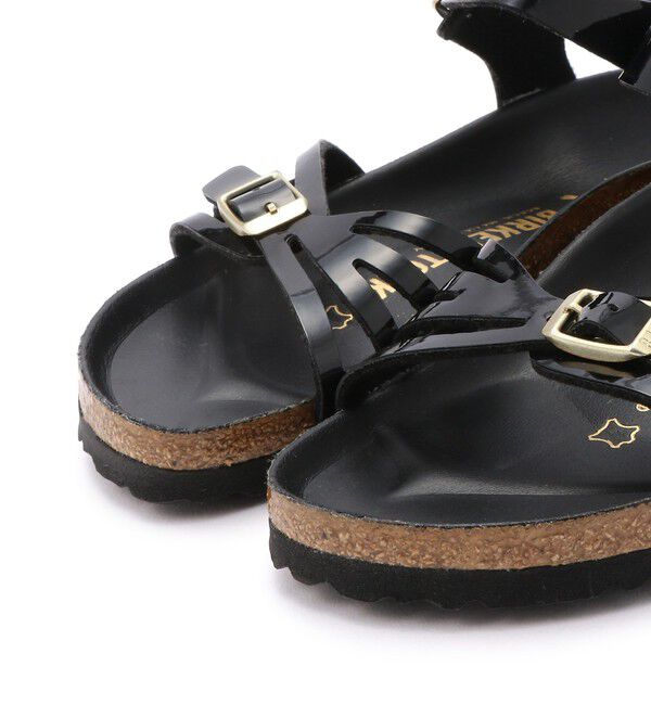 BIRKENSTOCK「【ビルケンシュトック】バリ ハーフエクスクィジット/パテントブラック ビルコフロー/サンダル」|サンダル|