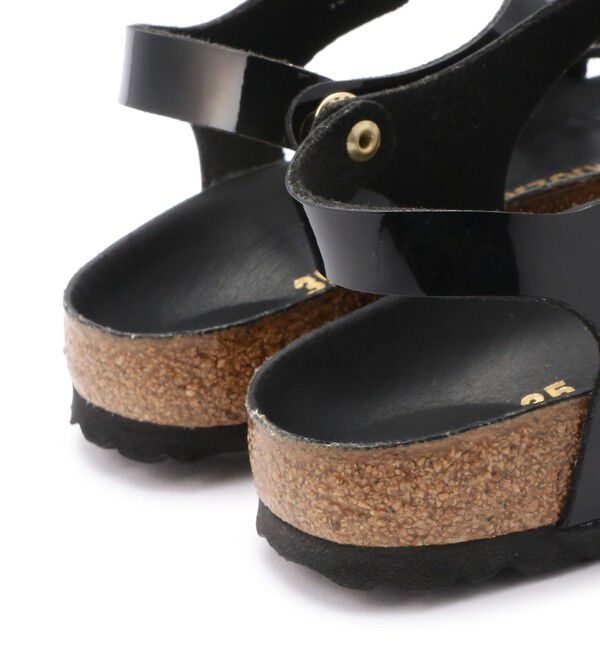 BIRKENSTOCK「【ビルケンシュトック】バリ ハーフエクスクィジット/パテントブラック ビルコフロー/サンダル」|サンダル|