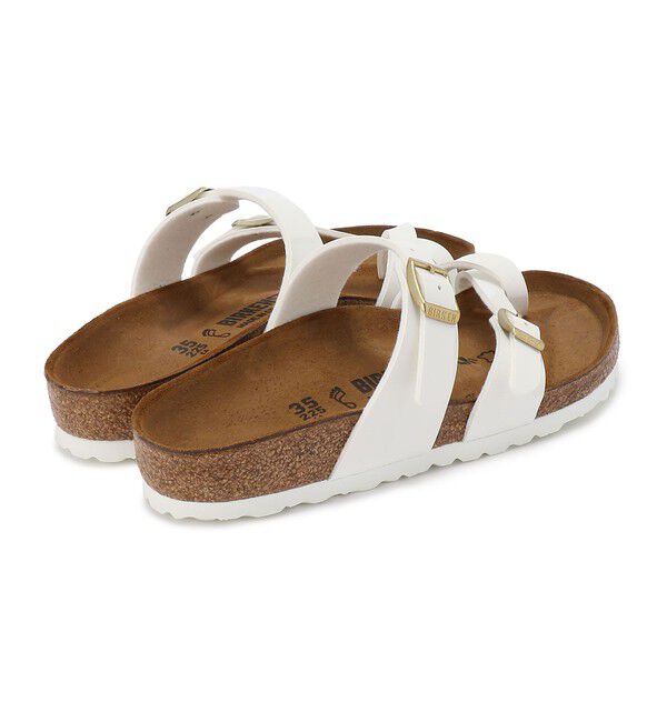BIRKENSTOCK「【ビルケンシュトック】マヤリ/パテントホワイト ビルコフロー/サンダル レディース/MAYARI」|サンダル|