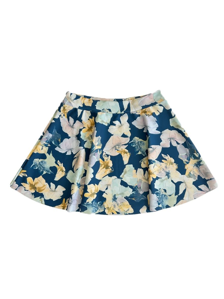 PEAK&PINE「【新作】スプリングフラワーフレアスカート」|その他|グリーン