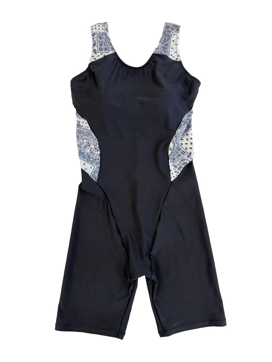 ALBOVE「バンダナプリントオールインワンフィットネス水着」|コンビネゾン|