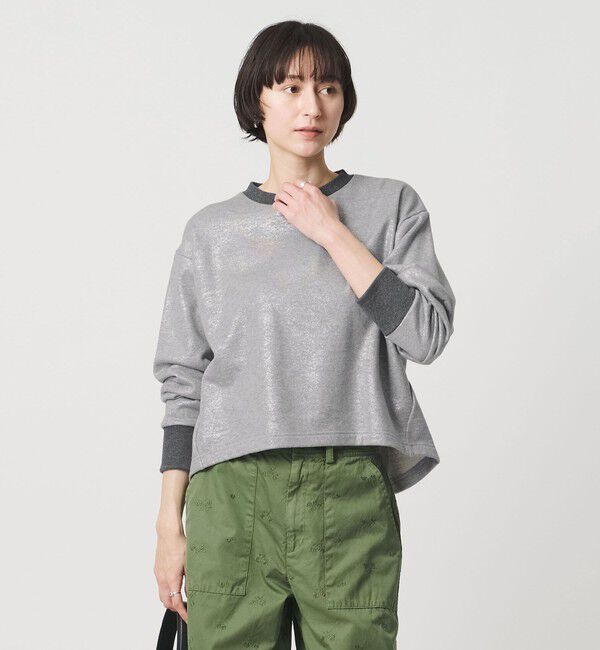 UNITED ARROWS「フォイルプリント スウェット」|スウェット・ジャージ|