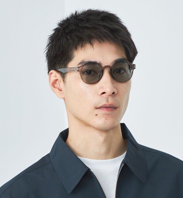 UNITED ARROWS green label relaxing「＜jugaad14＞RIPPLE リップル ファッション用グラス」|メガネ|DK.GRAY