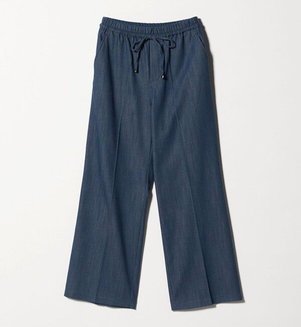UNITED ARROWS green label relaxing「［size SHORT/TALLあり］ニーハイフレアパンツ デニム 2 ストレッチ」|デニム|