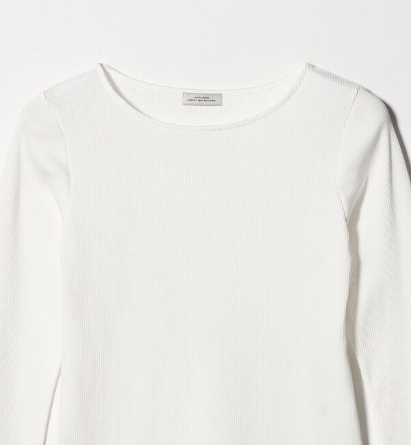 UNITED ARROWS green label relaxing「ブライトリブ ボートネック ロングスリーブ カットソー」|Tシャツ・カットソー|