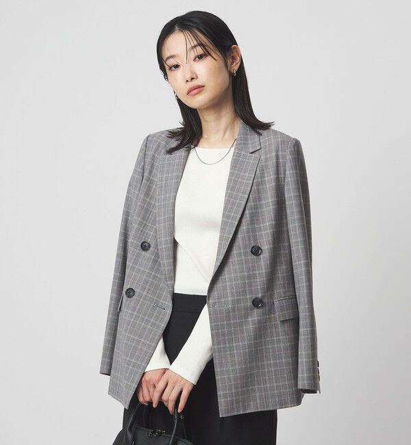 UNITED ARROWS green label relaxing「ブライトリブ ボートネック ロングスリーブ カットソー」|Tシャツ・カットソー|