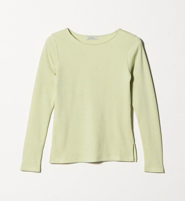 UNITED ARROWS green label relaxing「ブライトリブ ボートネック ロングスリーブ カットソー」|Tシャツ・カットソー|