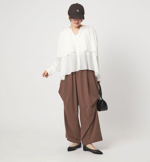 UNITED ARROWS green label relaxing「【WEB限定】＜at ease＞2WAY ワイド パンツ 撥水 UVカット」|その他|