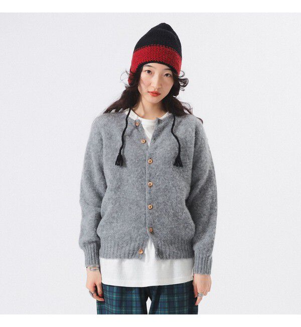 別注】Nor'Easterly / シェットランド シャギー カーディガン 25F