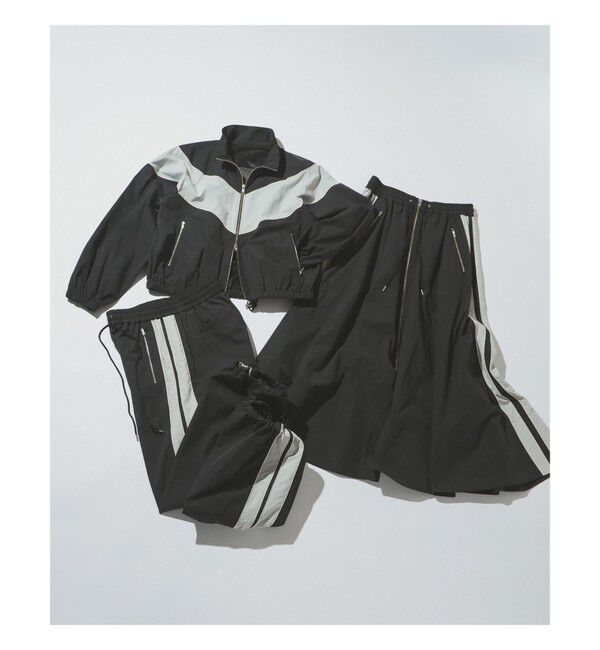 Ray BEAMS 「サイドライン ギャザー スカート」|スカート|