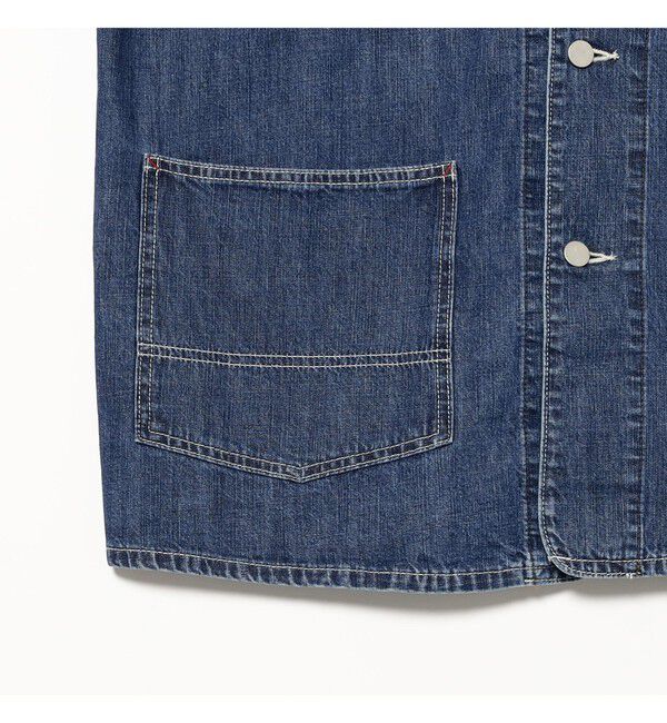 BEAMSBOY「デニム カバーオール ショートスリーブ」|ブルゾン・スタジャン|