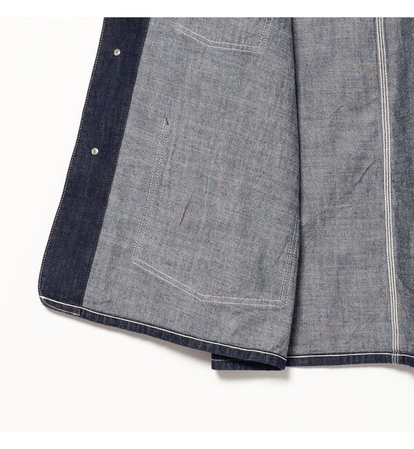 BEAMSBOY「デニム カバーオール ショートスリーブ」|ブルゾン・スタジャン|