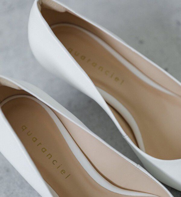 quaranciel「quaranciel: レザー ヒール パンプス」|パンプス|