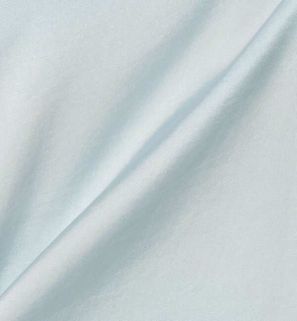 SHIPS for women「【一部WEB限定】〈手洗い可能〉ヴィンテージ サテン ネック ギャザー ブラウス」|シャツ・ブラウス|