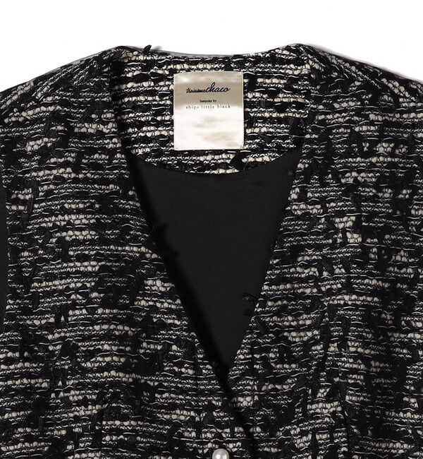 SHIPS for women「【SHIPS別注】troisiemeCHACO: チュール ジレ（セレモニー対応可）」|ベスト・ジレ|