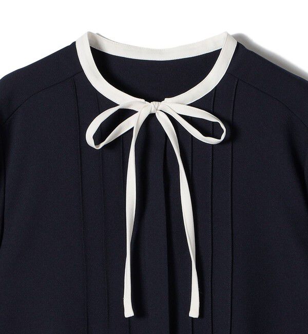 SHIPS for women「〈洗濯機可能〉無地 / プリント ピンタック ブラウス（セレモニー対応可）」|シャツ・ブラウス|