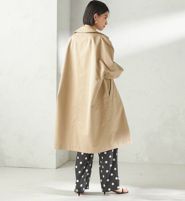 SHIPS for women「〈手洗い可能〉ソルベ ツイル ドット ドロスト パンツ」|その他|