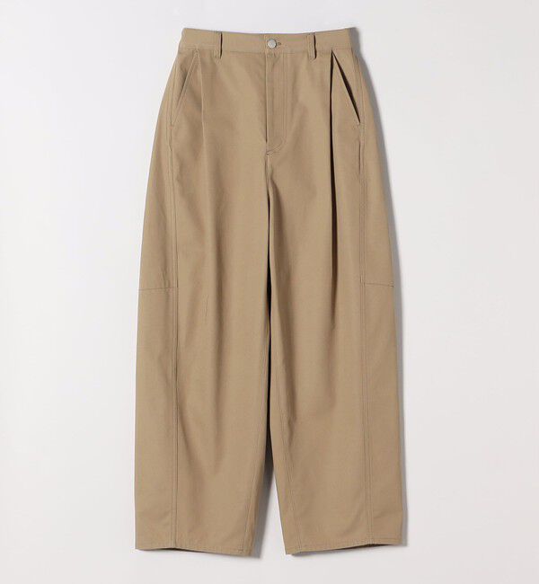 quaranciel「quaranciel:〈洗濯機可能〉コクーン ワイド チノ パンツ」|チノ|