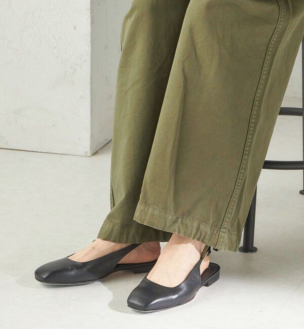 SHIPS for women「Manovi Toscane: スクエア スリング バック」|パンプス|