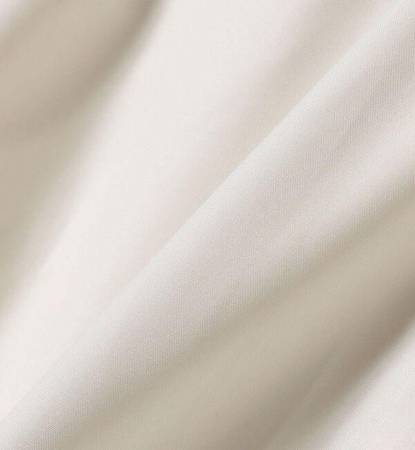 quaranciel「quaranciel:〈手洗い可能〉ギャザー スタンドカラー ドロスト ショート ブルゾン」|ブルゾン・スタジャン|