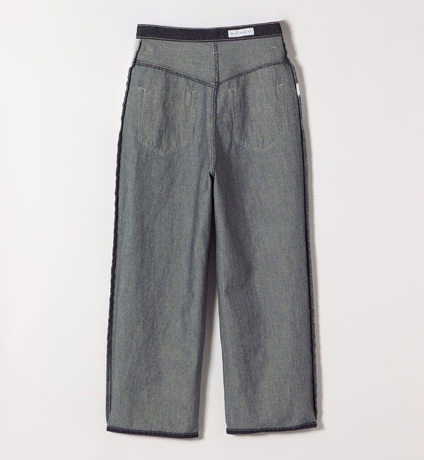 quaranciel「quaranciel:〈洗濯機可能〉ハイライズ ルーズ ワイド デニム パンツ」|デニム|