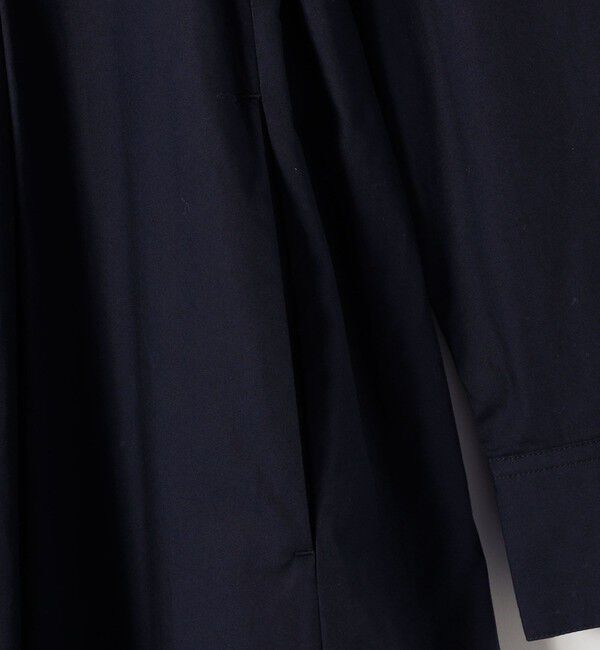 quaranciel「quaranciel:〈洗濯機可能〉ビッグカラー Aライン シャツ ワンピース」|ワンピース|