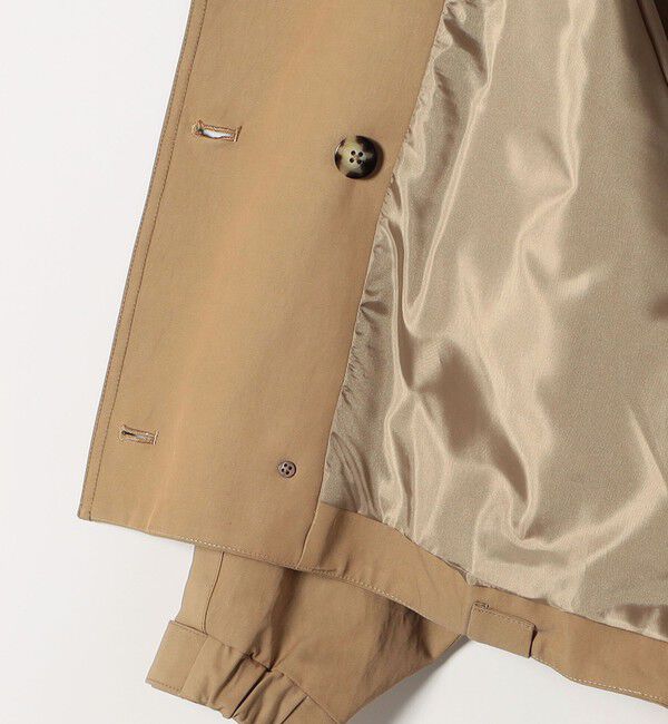 quaranciel「quaranciel: ドルマンスリーブ ショート トレンチ コート」|トレンチコート|