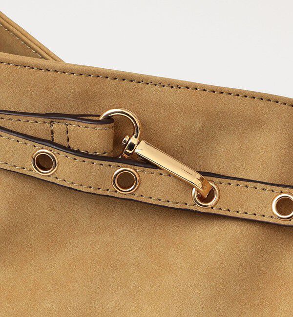 quaranciel「quaranciel: ワンハンドル ベルトデザイン トート バッグ」|トートバッグ|