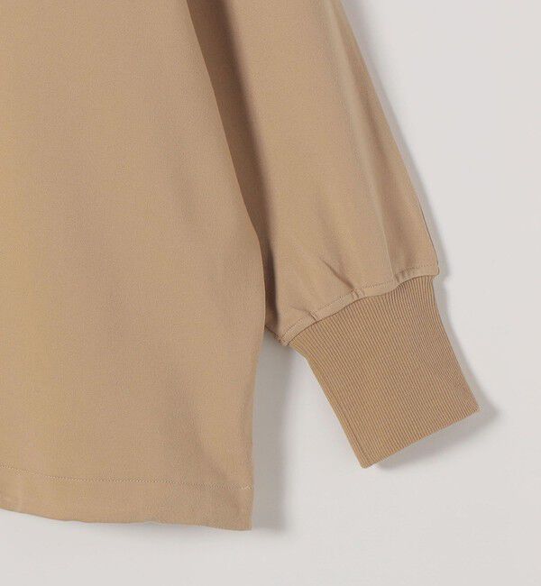 quaranciel「《予約》quaranciel:〈洗濯機可能〉ライト ポンチ ドロスト ポロ プルオーバー」|スウェット・ジャージ|